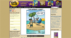 Desktop Screenshot of evilcrayon.com